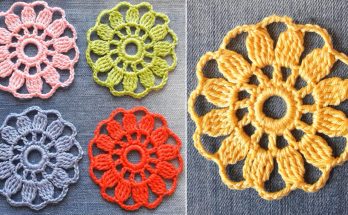 How to Crochet an Easy Crochet Granny Square Motif