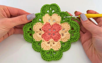 MOST BEAUTIFUL CROCHET SQUARE IN THE WORLD