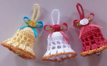 CHRISTMAS CROCHET BELL 🔔🎄| STEP BY STEP