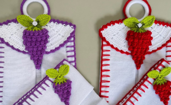 How to Create a Beautiful Knock in crochet in the shape of a grape