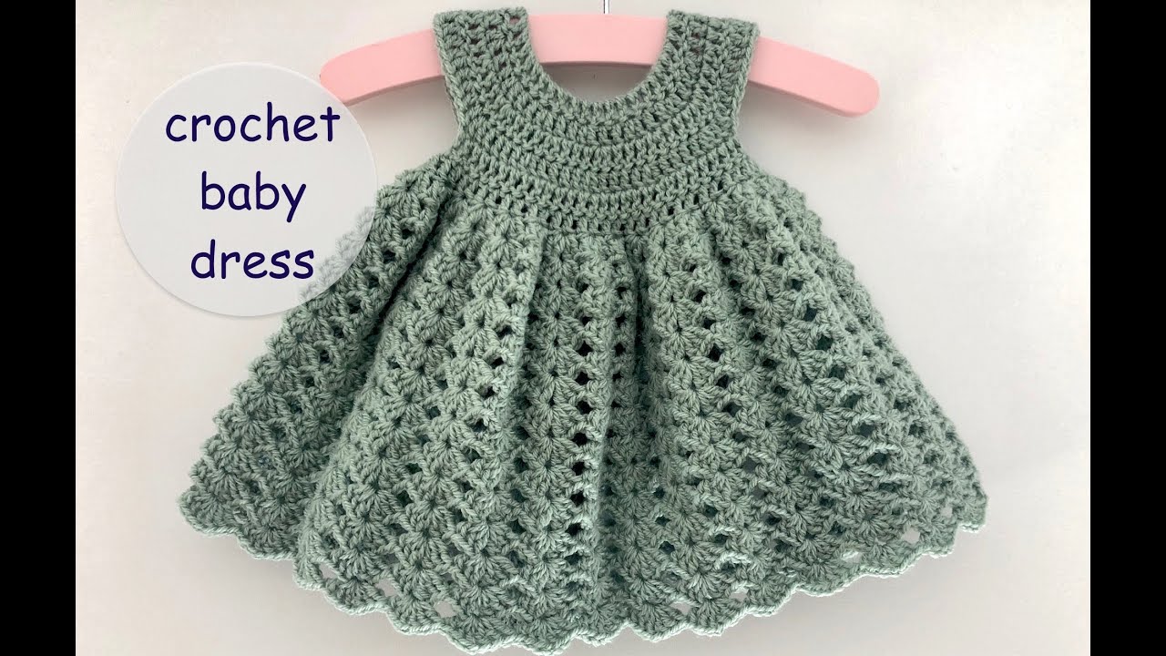 Crochet Delight: Crafting a Beautiful Baby Dress