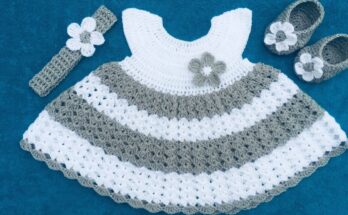 Crochet a Stunning 3-Month Dress