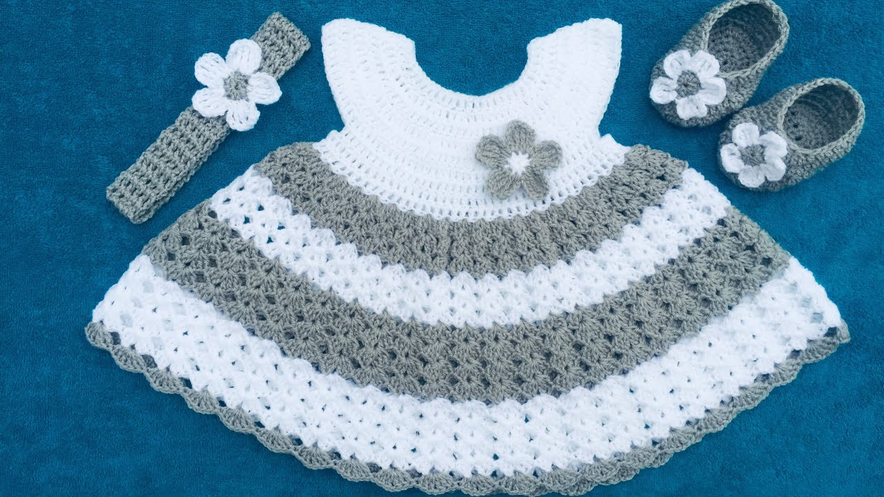 Crochet a Stunning 3-Month Dress