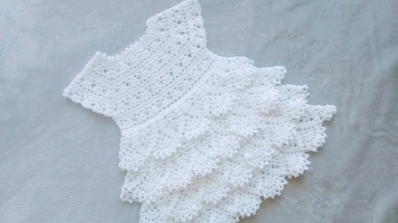 How to Knit a Crochet Dress - Step by Step