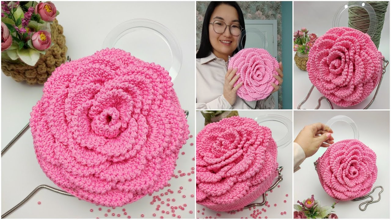 Crochet Big Flower Bag – A Complete Step-by-Step Guide