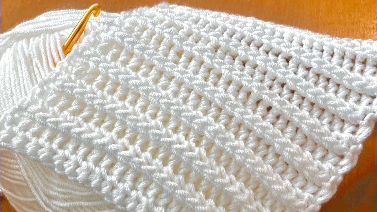 Crochet Easy Stitch Step by step