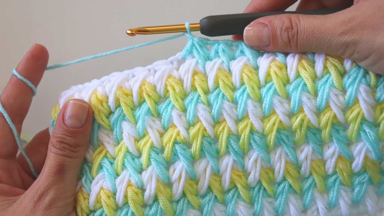 ✔😍😍 Crochet Easy Stitch