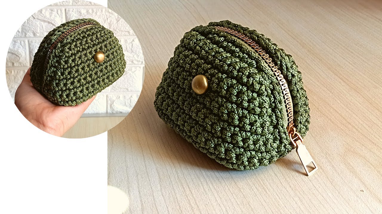 Crochet Coin Purse With Zipper: A Full Beginner’s Guide