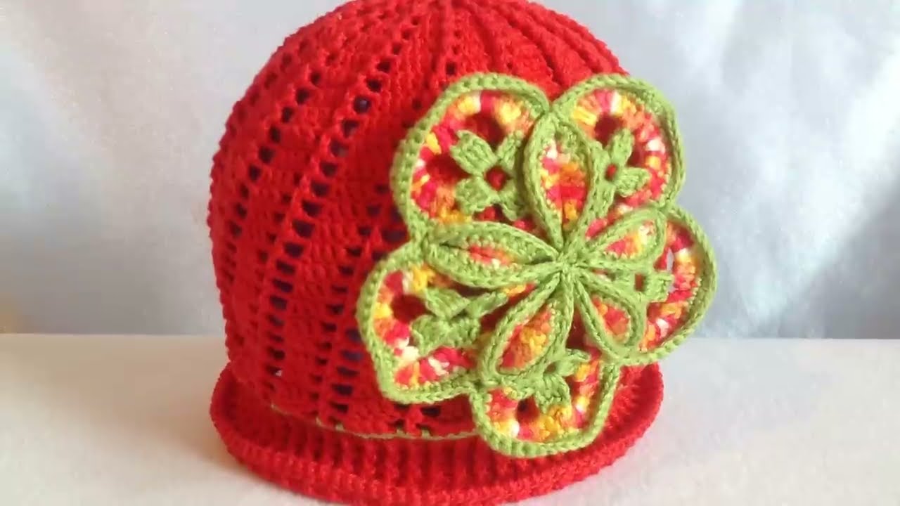 Cute Crochet Panama Hat : Video tutorial