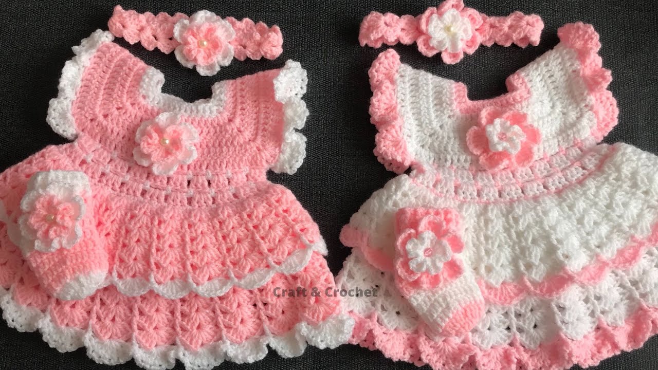 Crochet an Adorable and Easy Baby Dress: Video tutorial