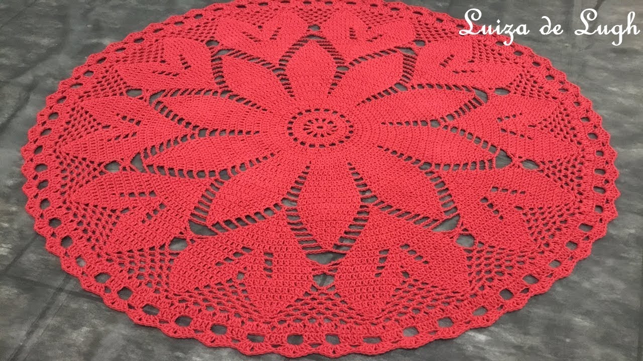 Bloom Where You Are Planted: Crochet a Stunning Floral Medallion Rug