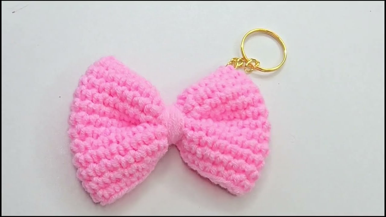 Easy & Versatile Crochet Bow for All Your Projects
