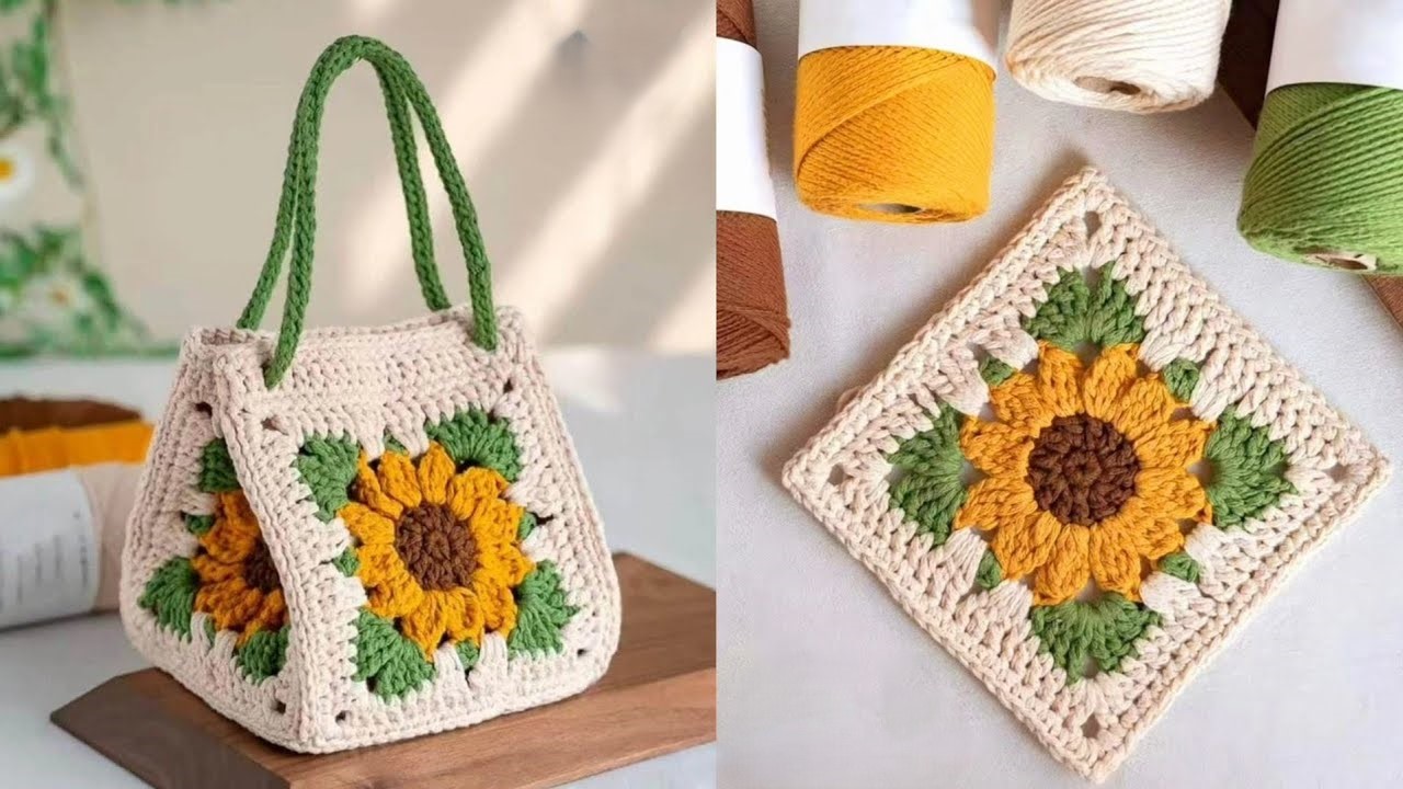 Super Easy Square Floral Pattern