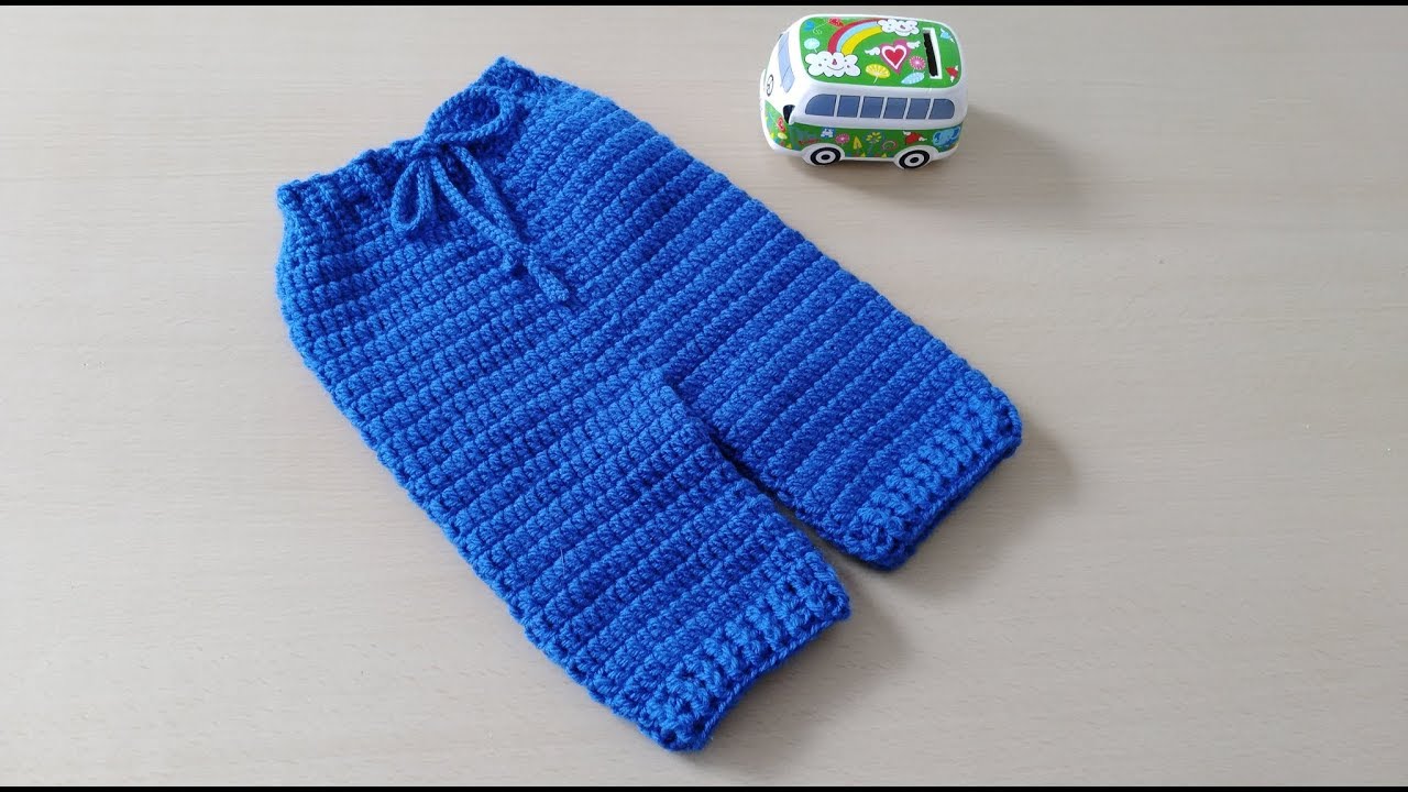 How to crochet pants for babies