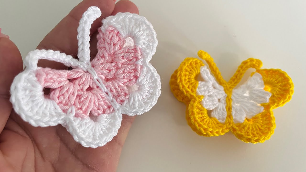 Quick & Easy Crochet Butterfly Pattern