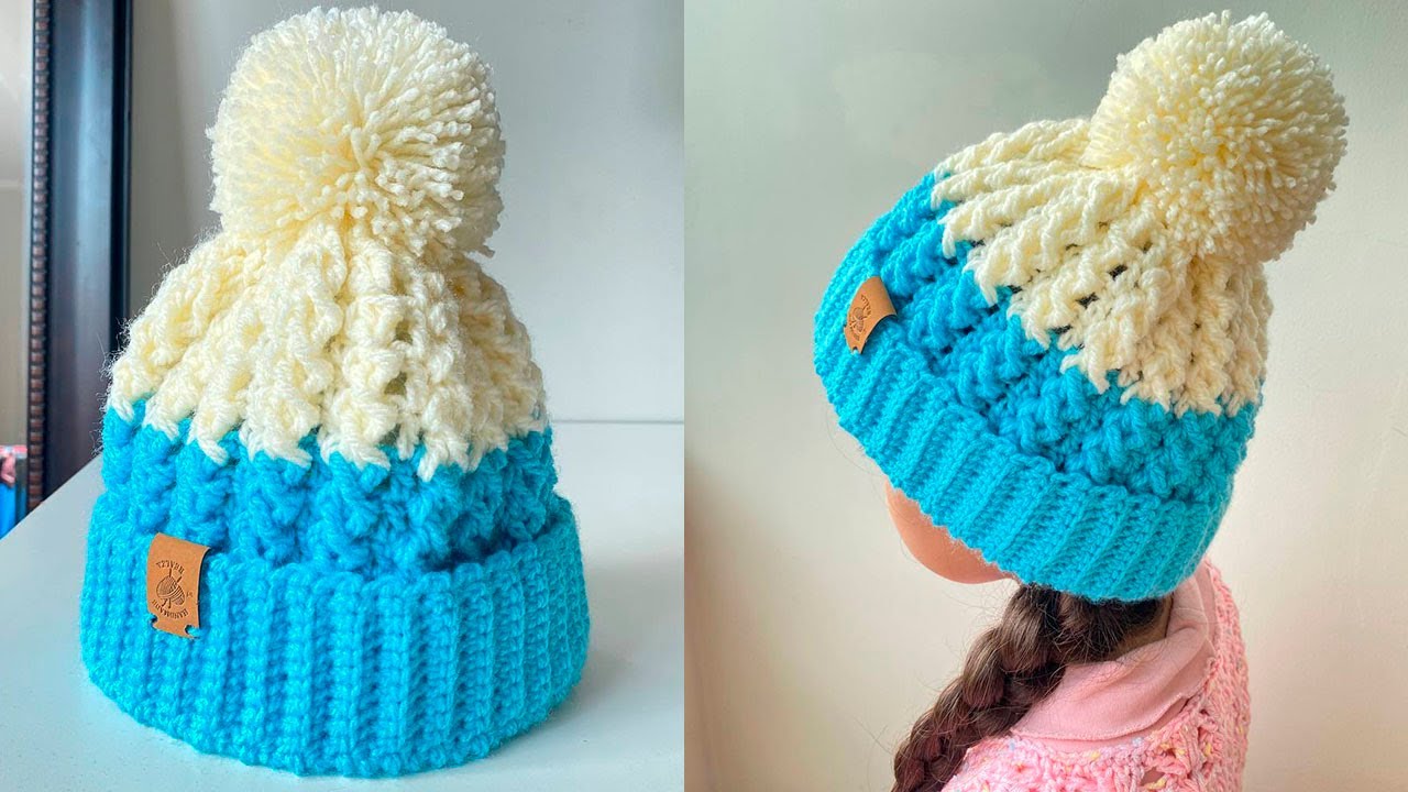 🌈CROCHET HAT FOR WINTER