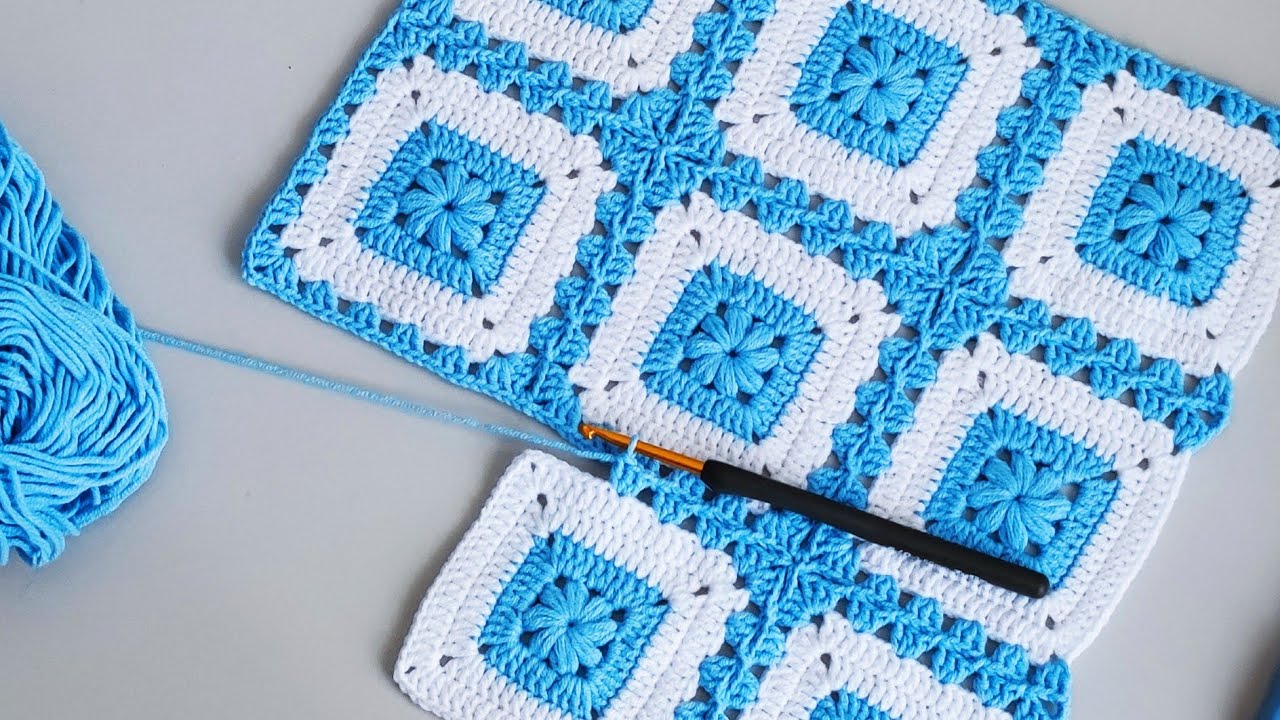 Quick & Invisible Join for Granny Squares