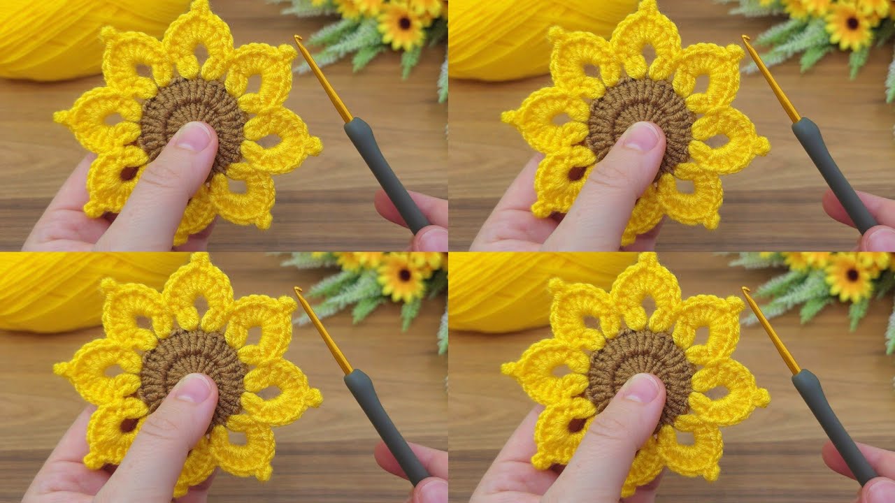 ♡♡ very easy crochet motif 