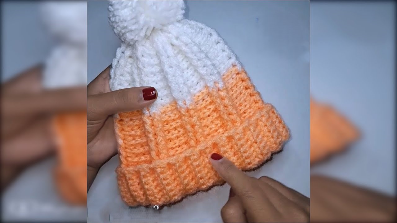 🎉Sweet Beanie: A Detailed Crochet Pattern