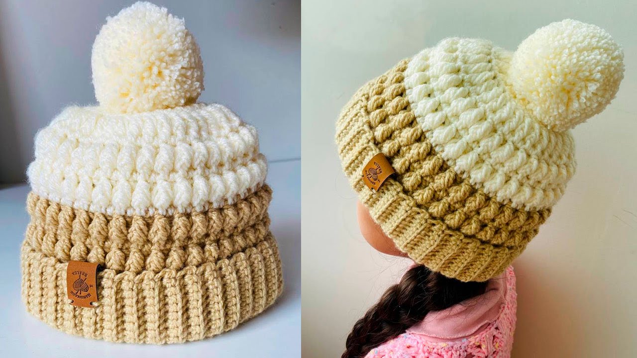 CROCHET HAT FOR WINTER for Babies, Children and Adults